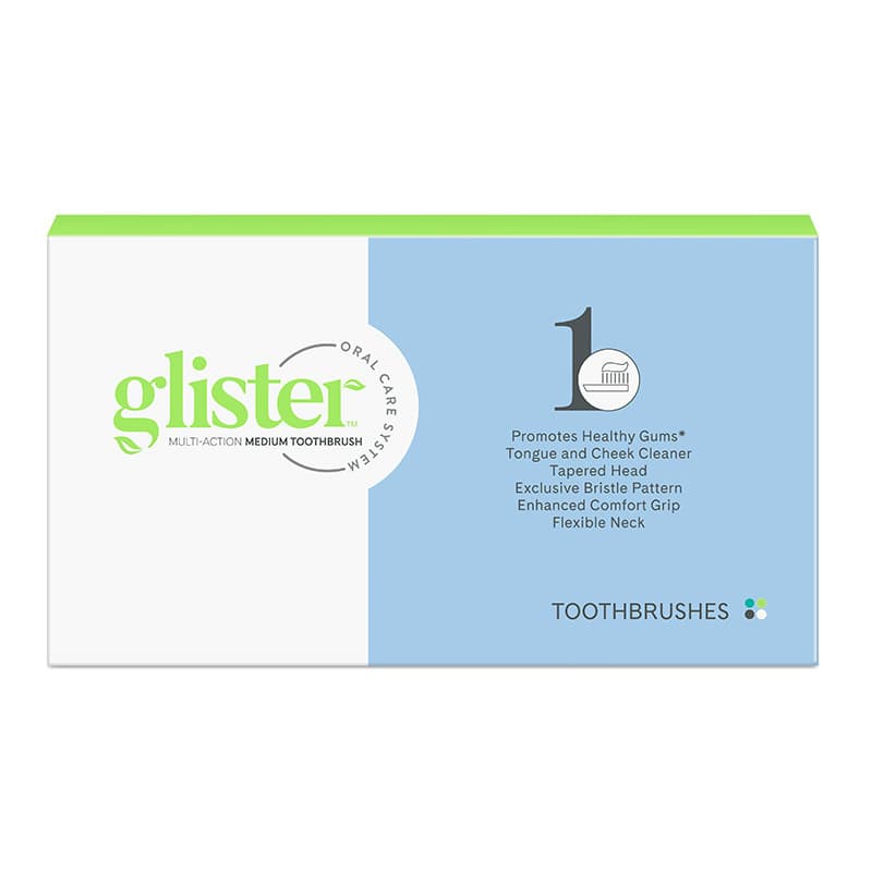 Spazzolino da Denti Multi-Azione (con setole medie) Glister™